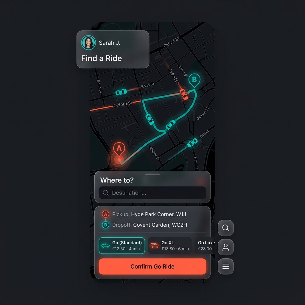 Shuttle Ride Interface